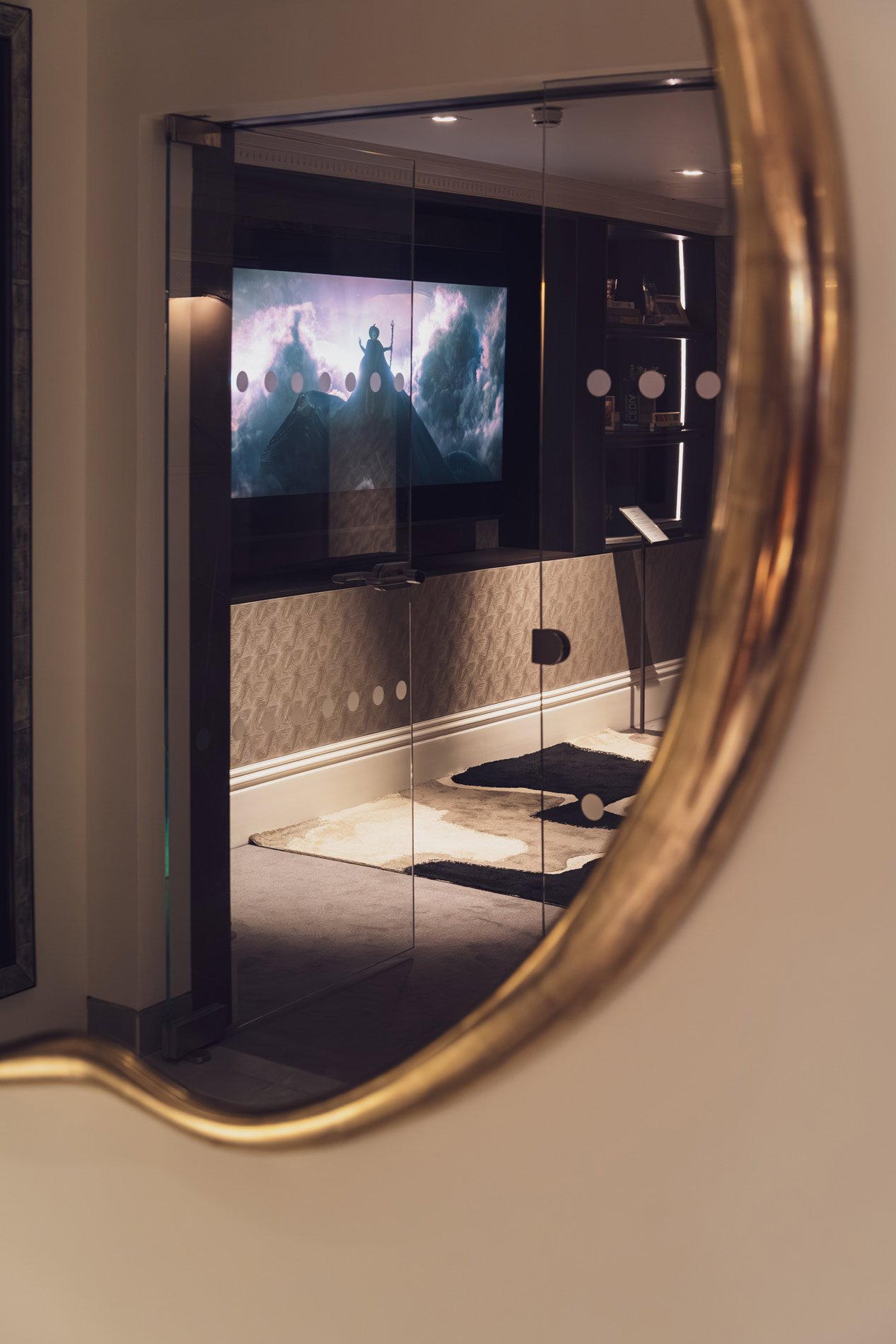 Cinema Luxe Lounge at Harrods 影音展示空间